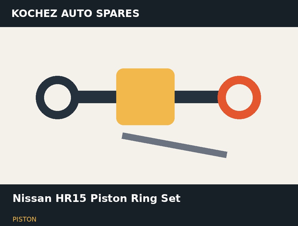 Nissan HR15 Piston Ring Set