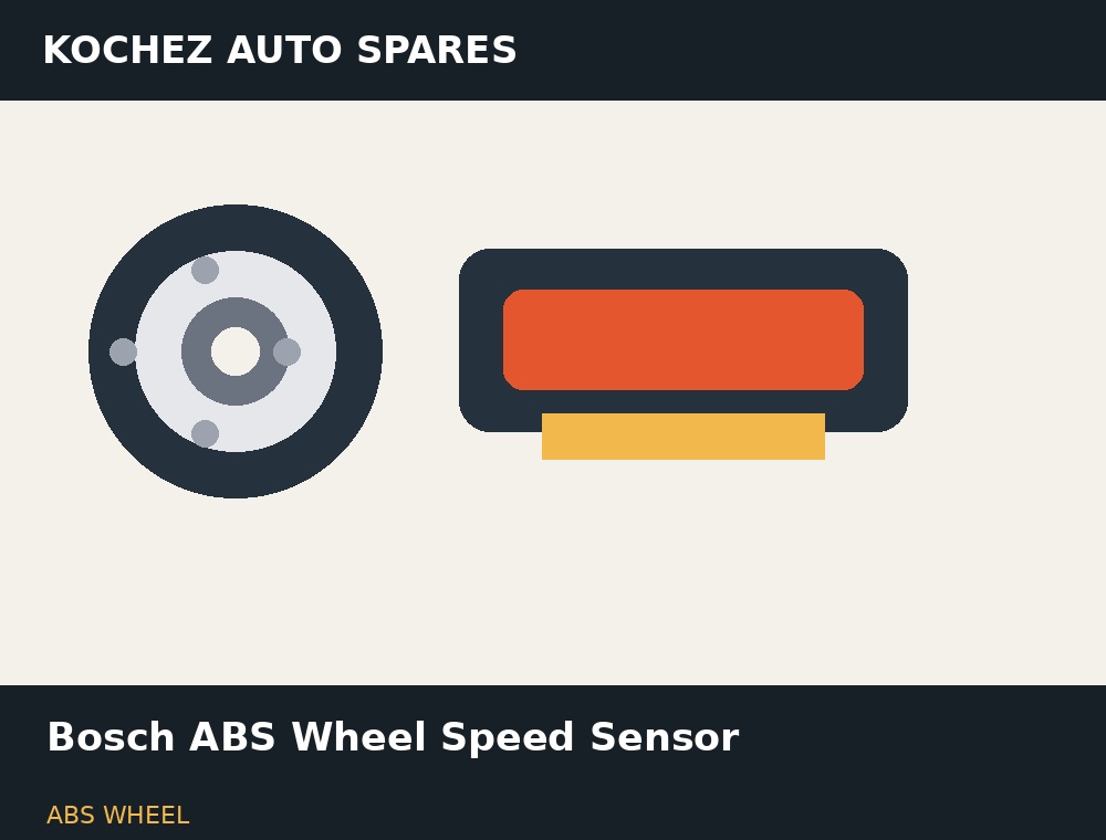 Bosch ABS Wheel Speed Sensor