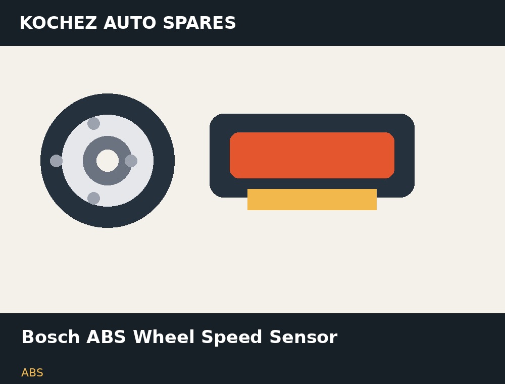 Bosch ABS Wheel Speed Sensor