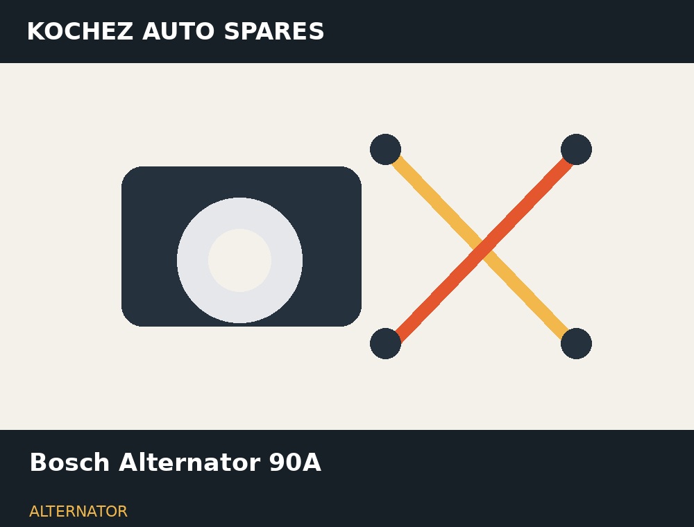 Bosch Alternator 90A