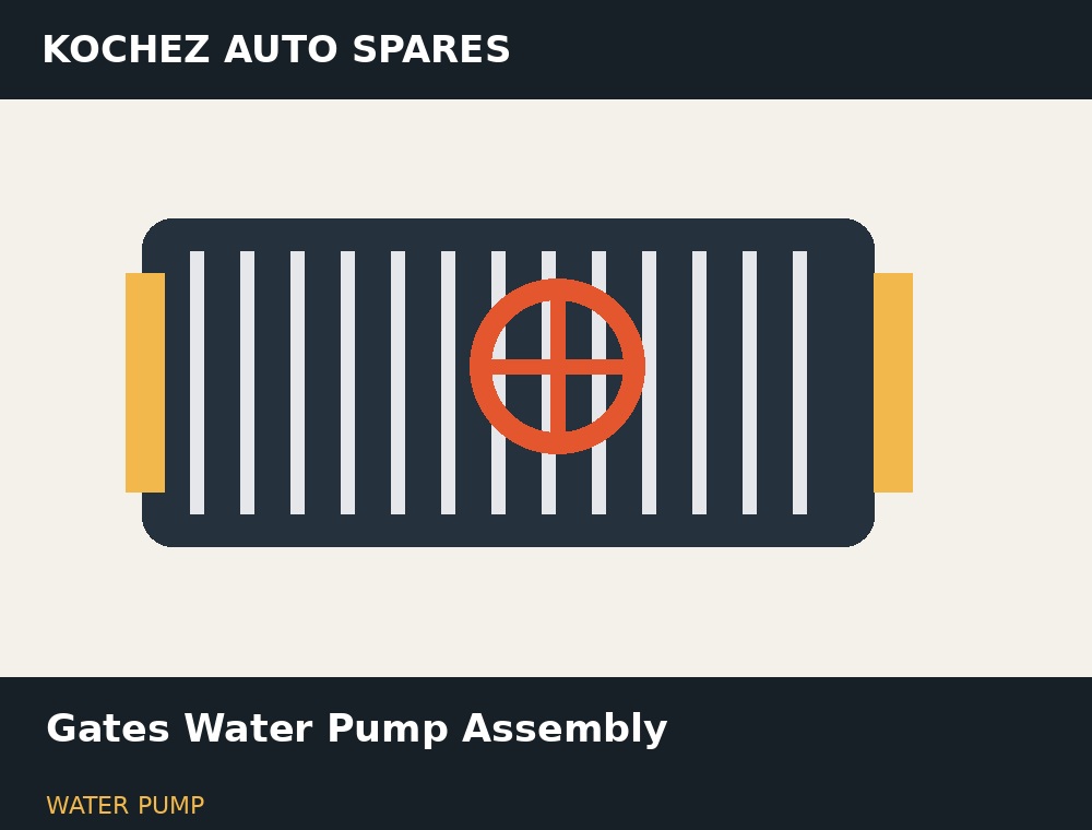 Gates Water Pump Assembly