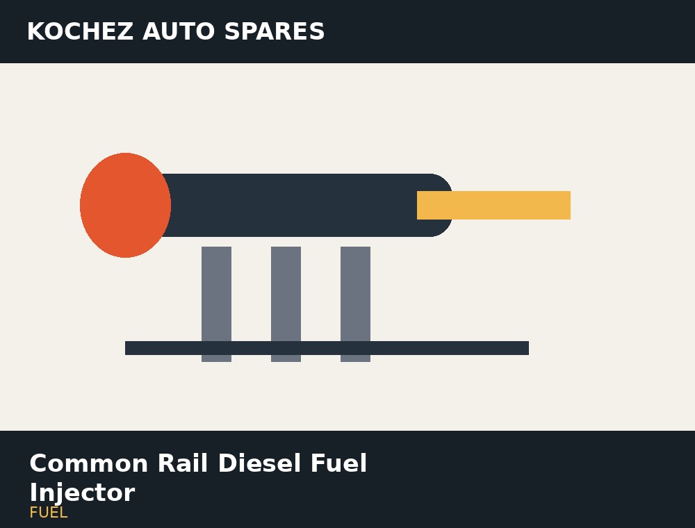 Common Rail Diesel Fuel Injector